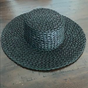 Lack of Color Sunnydip Noir boater hat